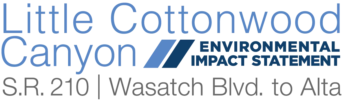 Little Cottonwood Canyon Environmental Impact Statement, S.R. 210 Wasatch Blvd. to Alta