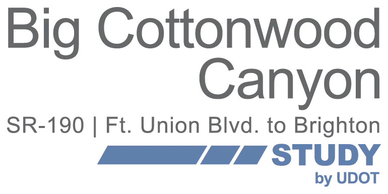Big Cottonwood Canyon SR-190 Ft. Union Blvd. to Brighton Study by UDOT